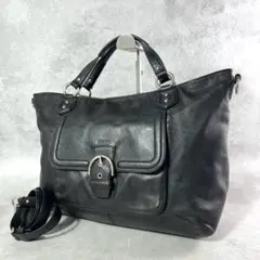 極美品 COACH コーチ レザー ホーボー F24686 ワンショルダー - メルカリ