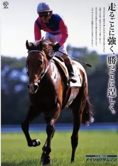 JRA ヒーロー列伝 B3 ポスター No.58 キングカメハメハ 競走馬 - メルカリ