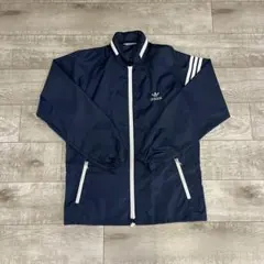 80s adidas ナイロンジャケット　Lサイズ　デサント製