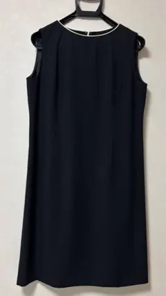 ブラックフォーマル 黒 ワンピース 15AR ノースリーブ