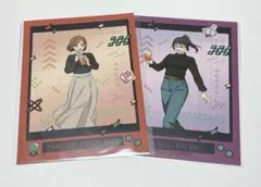 呪術廻戦 GIGO 特典 ブロマイド 釘崎 野薔薇 禪院 真希 2枚セット