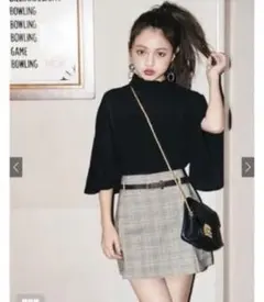 GRL チェックスカート　値下げ ミニスカート