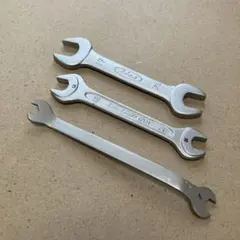 両口スパナ3本セット17mm14mm 12mm10mm 8mm 5サイズ②