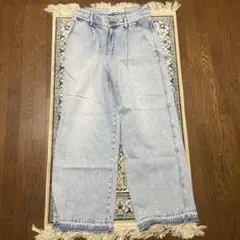 Feng Chen Wang jacquard denim pants - メルカリ
