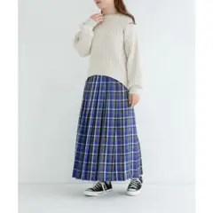GW中お値下げ！URBAN RESEARCH チェックプリーツイージースカート