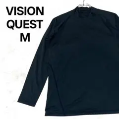 【人気】VISION QUEST 長袖シャツ インナー ブラック M 速乾のサムネイル