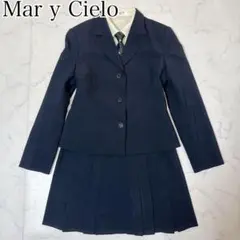 ✨美品✨フォーマル スーツ 4点セット 160cm キッズ 女の子 ネイビー格子