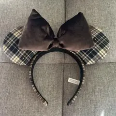 ミニー カチューシャ チェック ディズニー