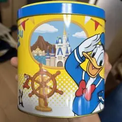 チョコレートクランチ缶 ドナルドダックデザイン