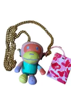 A BATHING APEクレイジーカラーBABY MILOミニショルダーバッグのサムネイル