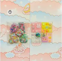 カプセルシール　フレークシール　クレヨンしんちゃん　おすそわけ　2袋セット　⑦