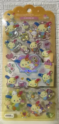 ドロップジュエリーシール　ウサハナ　サンリオ