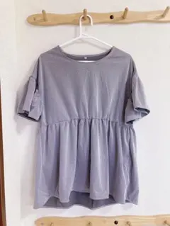 ペプラム ブラウス レディース トップスLLサイズ