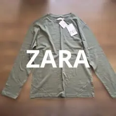 新品　ZARA キッズ　カットソー　 グリーン　164cm