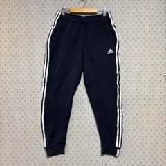 アディダス　スリーストライプス　スウェットパンツ　エッセンシャルプラス　L
