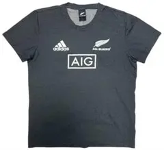 00s adidas アディダス オールブラックス Tシャツ 黒