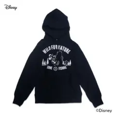 deps disney コラボパーカー サイズL 黒のサムネイル
