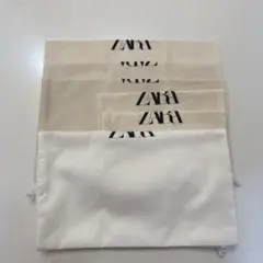 ZARA ショップ袋 巾着袋 6枚セットのサムネイル