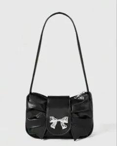SHEIN ショルダーバッグ ブラック