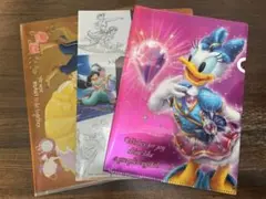 ディズニー クリアファイルA4 3枚セットのサムネイル