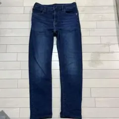 UNIQLO ダークブルー スリムフィットデニム