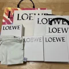 LOEWE ショッパー ボックス 巾着 3点セット ロエベ 純正空箱 - メルカリ