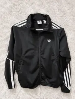 adidas トレフォイルロゴ トラックジャケット ブラック