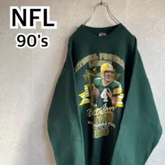90s 1番人気 パッカーズ NFL USA製 スウェット ファーヴ MVP