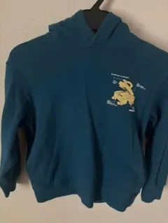 UNIQLO UT フード付きスウェット 120サイズ 青