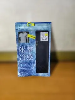 クロ【L】氷撃冷感インナー半袖丸首 新品 ワークマンのサムネイル