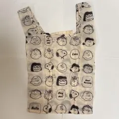 PEANUTS sweet スヌーピー チャーリーブラウン エコバッグ