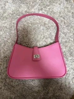 H&Mピンクハンドバック