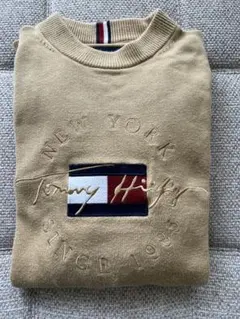 Tommy Hilfiger ベージュ クルーネック M