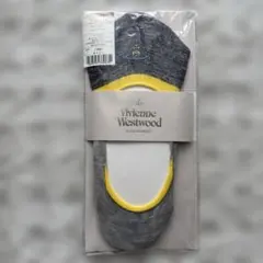 Vivienne Westwood 刺繍ロゴラメブロッキングカバーソックス　廃盤のサムネイル