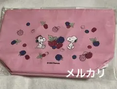 スヌーピー ランチバッグ ピンク PEANUTS ミニバッグ