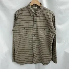 ☆WAREHOUSE☆ヒッコリーシャツ/ワークシャツ/半袖/日本製サイズ40