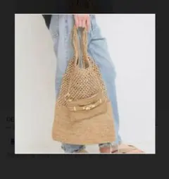 LE VOYAGE EN PANIER RAFFIA TOTE 新品‼️のサムネイル