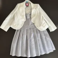 フォーマルドレス 水色 卒園 入学 120cm