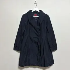 《AMACA》 アマカ (38) レディース ショールカラー 薄手コート