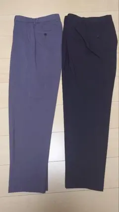 ORIHICA スラックス パンツ 2本セットのサムネイル