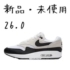 NIKE ナイキ　スニーカー　エアマックス1 ブラック/ホワイト　26cm