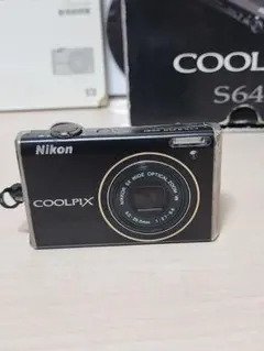 外箱付き　Nikon COOLPIX S640 ディープブラック