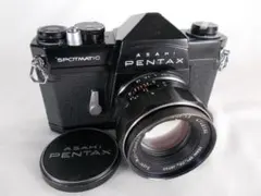 フィルムカメラ 整備済　 Pentax SP + レンズ f/1.8　P315 フィルムカメラ 整備済 Pentax SP + レンズ f/1.8 P315 - メルカリ