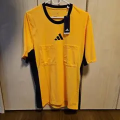 adidas レフェリー2024イエロー半袖