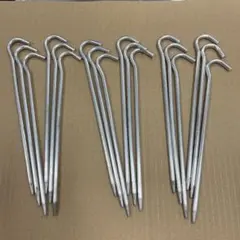 ペグ 金属製 フック型 アウトドア テント 多数 引取限定 ペグ 金属製 フック型 アウトドア テント 多数 引取限定 - メルカリ