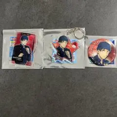 名探偵コナン　赤井　トレーディング缶バッジ、キーホルダー、アクスタ3点セット