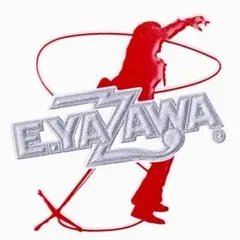 矢沢永吉　ミニステッカー(ロゴ)マイクターンシルエットのサムネイル