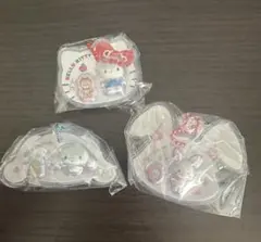 サンリオキャラクターズ パッケージチャーム キティ　シナモン　ウィッシュミーメル