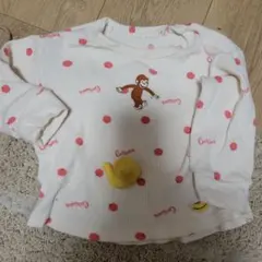 GU　おさるのジョージ 長袖カットソー