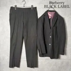 Burberry Black Label ストライプ 背抜き　スーツ N2724